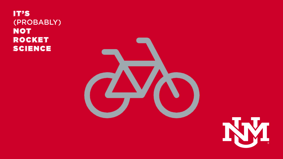 podcast thumbnail with bike icon